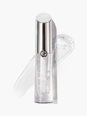 Giorgio Armani Prisma Glass High Shine Lip Gloss — 01 Clear NEW IN BOX✨